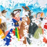 L'affiche de l'événement du CIOFF Suisse à Evolène